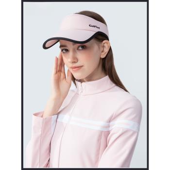 Golfist高爾夫球帽女防曬戶外運動空頂帽golf球帽子遮陽帽無頂帽