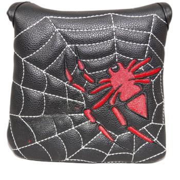 Spider紅蜘蛛方形推桿套 高爾夫球桿套 桿頭套保護套球頭帽套GOLF