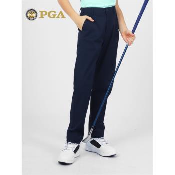 PGA兒童高爾夫衣服長褲男童球褲青少運動套裝透氣速士彈力POLO衫