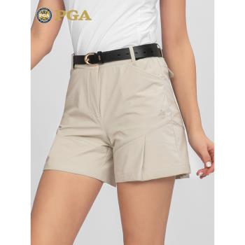 PGA高爾夫女裝短褲2023新款golf簡約時尚運動褲子透氣速幹顯瘦褲
