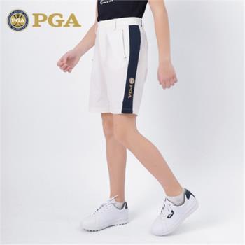 美PGA兒童高爾夫短褲 男童高爾夫服裝褲子青少年運動速干夏季中褲