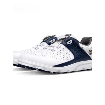 美國PGA 新品 高爾夫男士球鞋 夏季透氣孔防側滑鞋釘旋轉鞋帶45碼