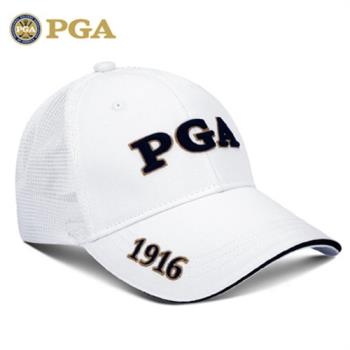 美PGA高爾夫球帽 男GOLF帽子戶外運動防曬帽太陽帽透氣網帽棒球帽