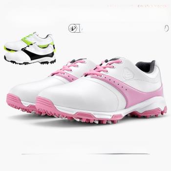 2022款PGM高爾夫球鞋女防水超纖鞋子專利防側滑超軟中底運動鞋