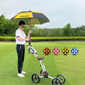 新品 雙層高爾夫傘PE強抗風防紫外線 防曬黑膠 自動雨傘遮陽傘