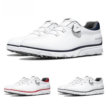 PGM新款高爾夫球鞋男士旋鈕鞋帶夏透氣運動鞋防側滑鞋子golf男鞋