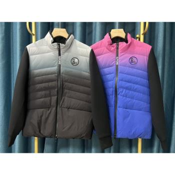 29C02 出口高爾夫服裝男士保暖羽絨外套秋冬新品推薦好貨炫彩日單