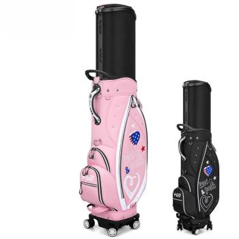 俊發青山PGM高爾夫女士球包伸縮球包高爾夫用品防水尼龍四輪包