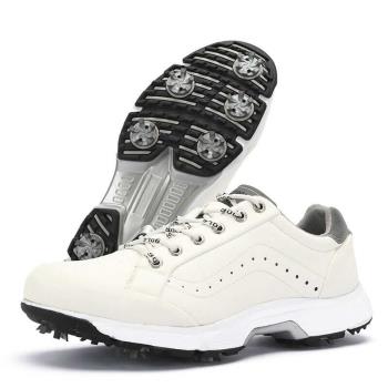 新款專業男士高爾夫球鞋活動釘防滑舒適透氣戶外高爾夫訓練鞋大碼