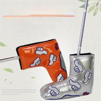 新高爾夫大拇指推桿套推桿保護套一字型推桿套PU防水面料11色供選