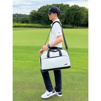 新品戶外golf防水衣服包便攜裝備包PlayEagle高爾夫黑白衣物包