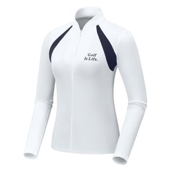 T36高爾夫服裝女長袖t恤2023女士高爾夫衣服golf女裝秋冬運動上衣