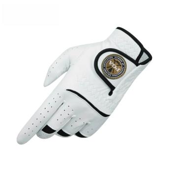 美國PGA高爾夫手套 男士真皮手套全羊皮 魔術貼防滑 超透氣左右手