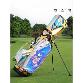 PGM 炫彩高爾夫支架包 女士輕便球桿包 防水TPU面料 穩固支架