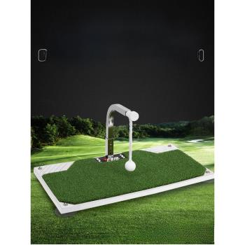 PGM高爾夫揮桿練習器室內木桿鐵桿切桿訓練器360°旋轉沖擊打擊墊