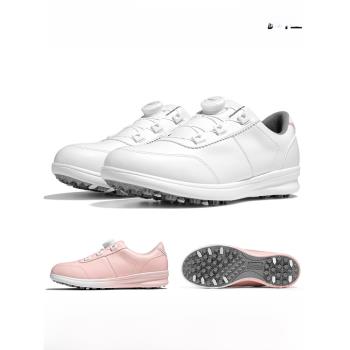 PGM新款高爾夫球鞋女士旋鈕扣golf鞋子防水防滑輕便舒適運動女鞋