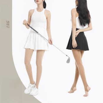 高爾夫防曬絲襪自然打底褲韓國女士冰絲襪無縫golf防紫外線女裝