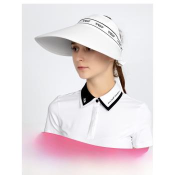 PGM高爾夫帽子女大帽檐防曬uv防紫外線空頂遮陽帽騎車遮臉太陽帽