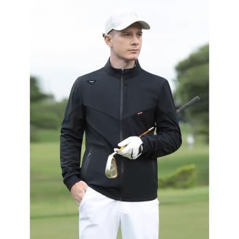 PGM 高爾夫男士風衣外套 拉鏈立領 防風防雨 舒適保暖 比賽球服