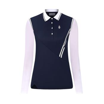LG高爾夫服裝女 春秋時尚高爾夫女裝上衣韓版速干修身長袖T恤衣服