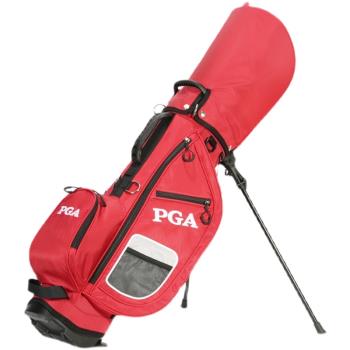 PGA兒童高爾夫球包支架包 尼龍輕便防水GOLF球袋青少年雙肩帶球包