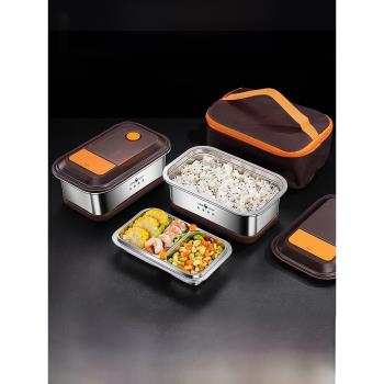 德國SSGP304不銹鋼飯盒學生小學生專用上班族食品級分雙層便當盒