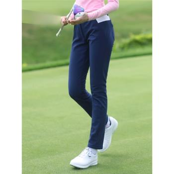 pgm高爾夫女裝秋冬高爾夫褲子加厚加絨長褲防水防風保曖球褲golf