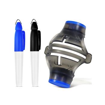 新款高爾夫畫線器360度旋轉畫線工具推桿擺線球劃線器夾golf配件