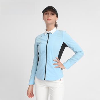 美PGA高爾夫女裝時尚外套防風保暖運動休閑品牌風衣春秋新款夾克