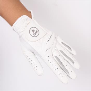 高爾夫球手套 男士羊皮手套 單只左手 透氣防滑golf練習手套韓版