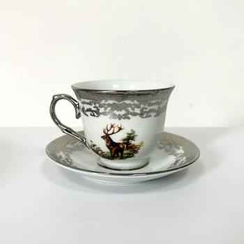 歐式骨瓷高檔咖啡杯套裝精致家用陶瓷下午茶茶具茶杯禮盒裝高顏值