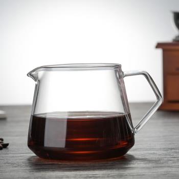 玻璃咖啡分享壺 家用手沖咖啡壺手制咖啡器具冰滴咖啡壺
