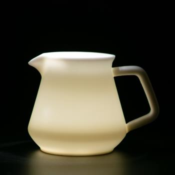 分享濾杯公道器具手瓷咖啡羊脂玉套裝壺 咖啡咖啡壺 家用手沖杯制