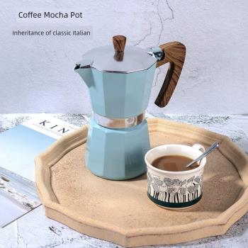 精品咖啡壺加厚歐式八角壺爆款手沖咖啡摩卡壺冷萃取壺煮咖啡工具