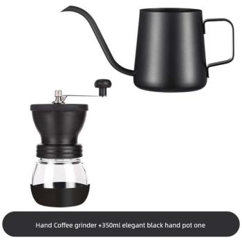 咖啡壺長嘴不銹鋼過濾家用耳水]分享杯咖啡手沖咖啡細口壺掛器具