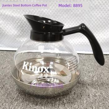 香港kinox建樂士美式咖啡壺1.8L保溫泡茶64安PC版防碎咖啡壺8895