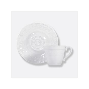 BERNARDAUD浮雕咖啡杯碟進口陶瓷歐式下午茶具早餐杯子壺糖奶套裝