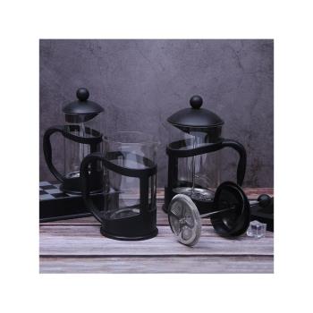 家用不銹鋼過濾網法壓壺耐熱法式咖啡壓濾壺多功能塑料沖茶器好物