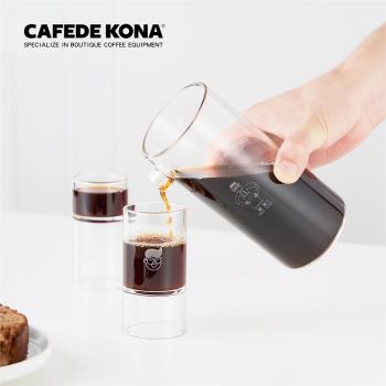 CAFEDE KONA AKIMBO聯名咖啡分享壺 咖啡壺套裝 耐熱玻璃咖啡杯