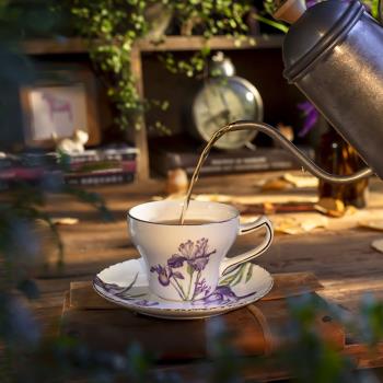歐式咖啡杯高顏值杯子高檔小奢華女士陶瓷西式精致下午茶茶具套裝