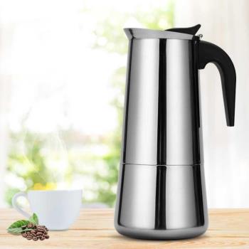 Stainless Steel Coffee Maker Coffee Pot Moka Pot Geyser