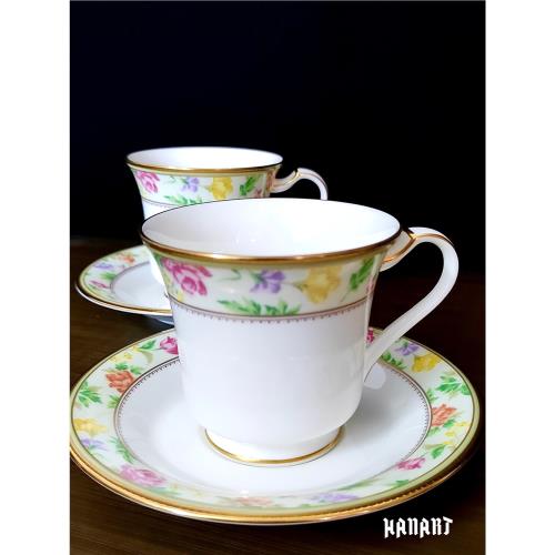 日本則武Noritake神燈高級奢華系列LOUIS ēLEPINE骨瓷咖啡杯