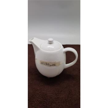 酒店陶瓷茶壺咖啡壺大號大容量冷水壺泡茶壺高檔骨瓷茶具涼水壺