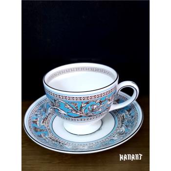 英國威基伍德Wedgwood Florentine絲綢之路佛羅倫薩茶杯碟咖啡杯
