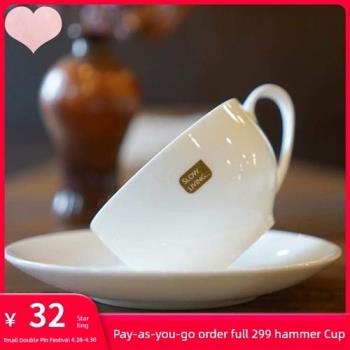 bone china coffee cup set simple and elegant european-style