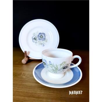 英國Wedgwood威基伍德GLEN MIST咖啡杯紅茶杯碟甜品盤糕點盤歐式