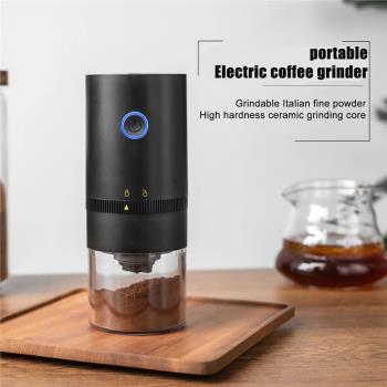 Electric Coffee Bean Grinder Usb Type-C Charging Mini Coffee