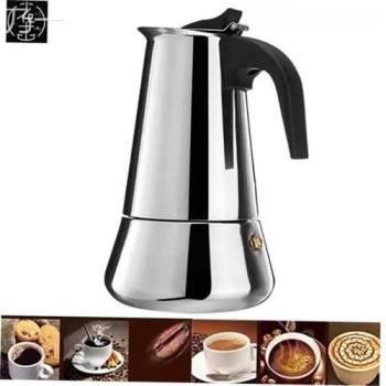 Portable Espresso Coffee Maker Moka Pot Stainless Steel Coff