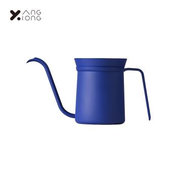 熊與楊手沖壺 咖啡壺細嘴壺藍色套裝分享壺沖泡杯v60 掛耳咖啡杯