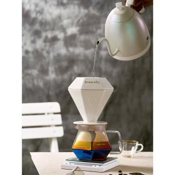 Brewista手沖咖啡鉆石型濾杯分享壺套裝GEM系列Stefanos研發款